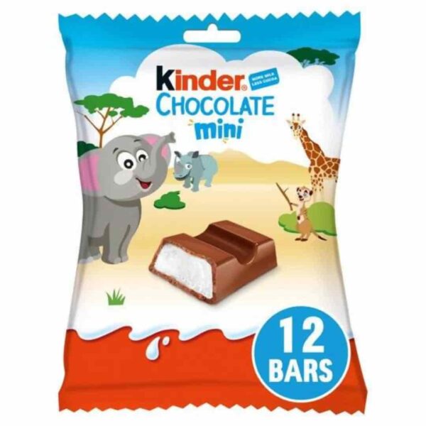 Kinder Chocolate Mini Uk 12Pcs 72g