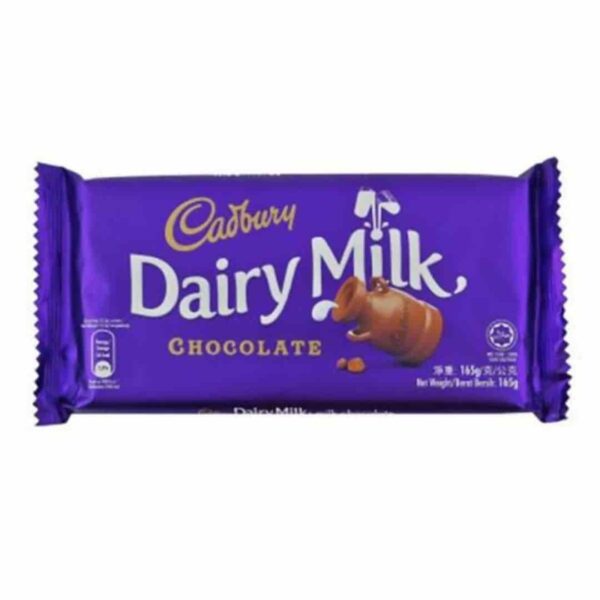 Milk Cadbury Dairy Milk Chocolate 165G