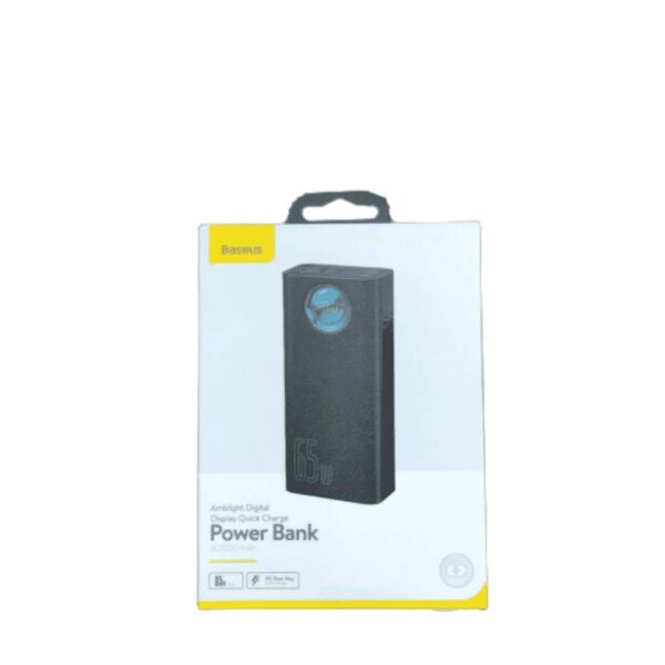 Baseus 65W 30000Mah Amblight Digital Display Quick Charge Power Bank