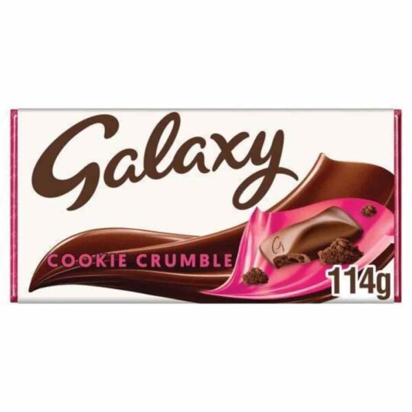 Galaxy Chocolate Cookie Crumble 114g