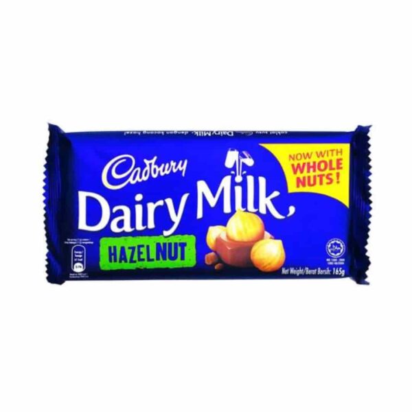 Hazelnut Cadbury Dairy Milk Chocolate 165g