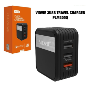 Vidvie Plm305Q 3 Usb Travel Charger