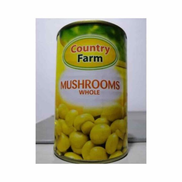 Mushrooms Whole 400g in a tin