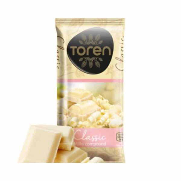 Toren Classic White Milk Compound Chocolate 52g