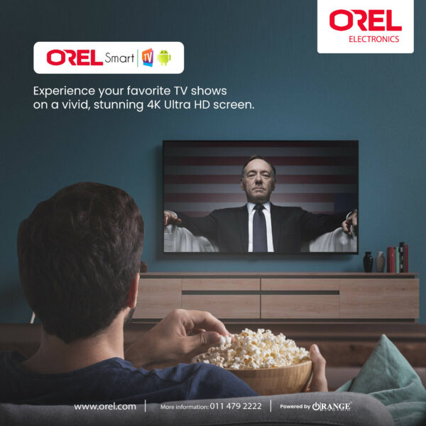 OREL 55' Smart Android 9.0 UHD 4K TV - Image 4