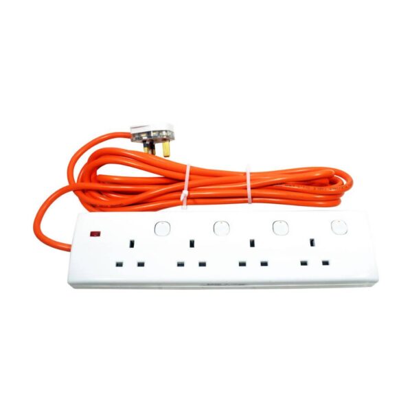 Orange Extension Cord 5M - 13Amp