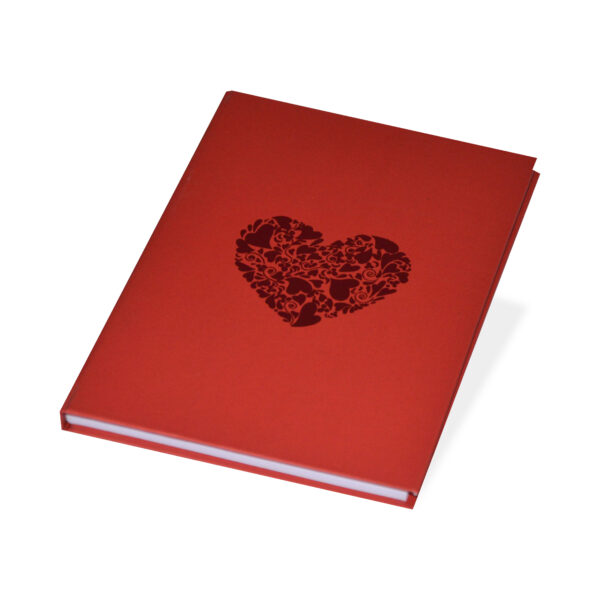 Hearts A5 Diary Notebook - Image 2