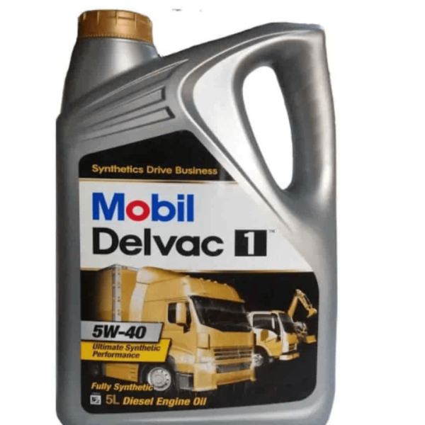 Mobil Delvac 1 5W-40 Fully Synthetic Diesel Engine Oil