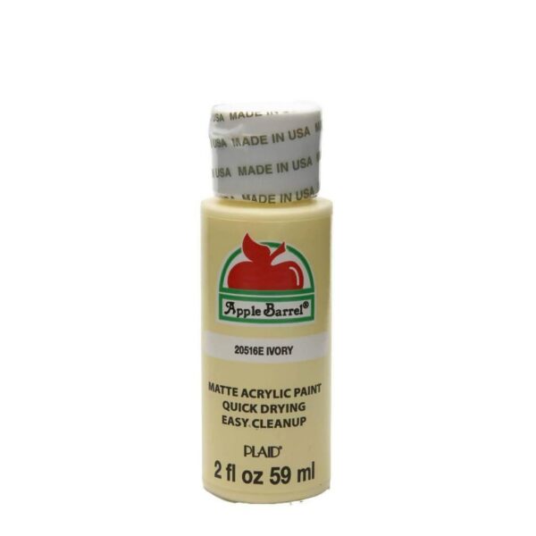 Apple Barrel Colors - Ivory, 2 oz.