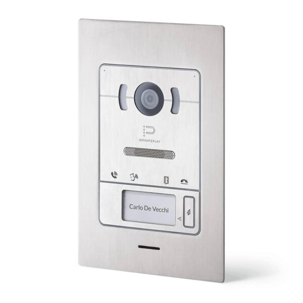 Small-Flush-Mount-Entrance-Panel-Inox-Audio-Video-1-Touch-Button