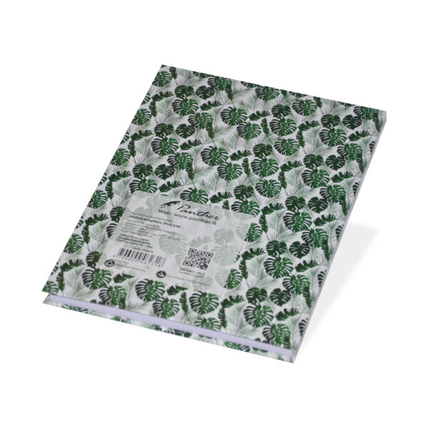 Tropical Leaves A5 Diary Notebook - Image 3