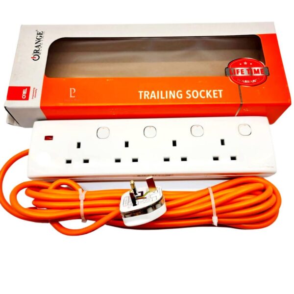 Orange Extension Cord 3M - 13Amp