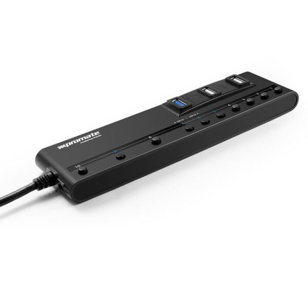 10 port USB Hub with Four USB 3.0 and Six USB 2.0 Ports for Laptops And Computers - Image 3