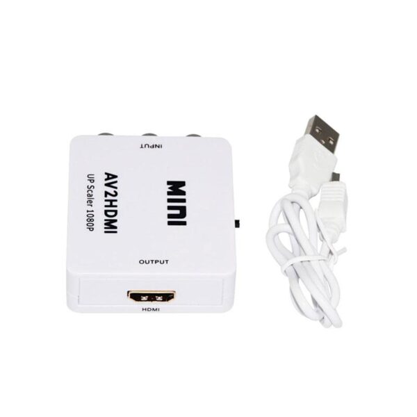 AV/RCA CVBS to HDMI Adapter 1080P Video Converter Sri Lanka For HDTV Projector Set top box DVD - Image 2