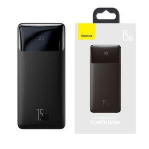 BASEUS Power Bank 10000mAh 15W Bipow Phones