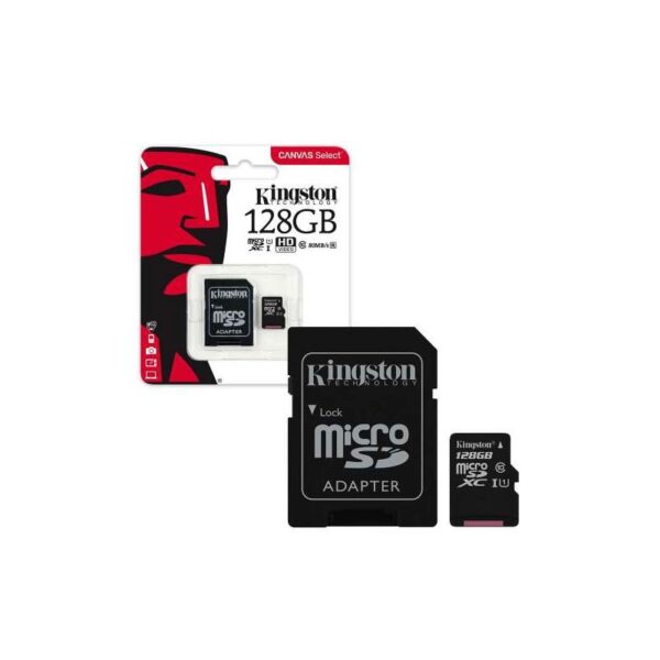 Kingston microSD 128GB Memory Card