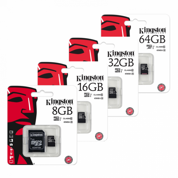 Kingston microSD 32GB Memory Card