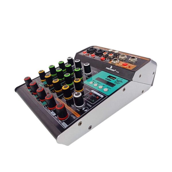 Mini Audio Music Mixer Sri Lanka or 4 Channel Music Console with 48V Phantom Power - Image 4