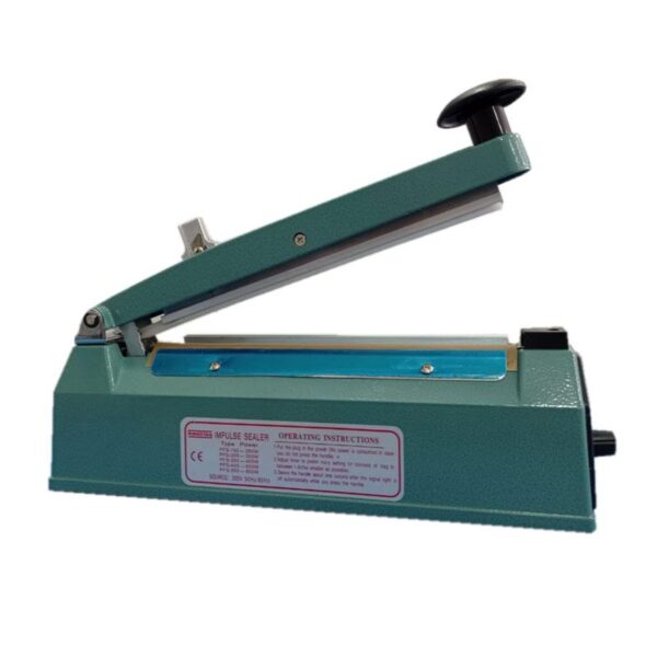 8 inch Polythene Sealer / Impulse Heat Sealer with Cutter - Aluminum Body