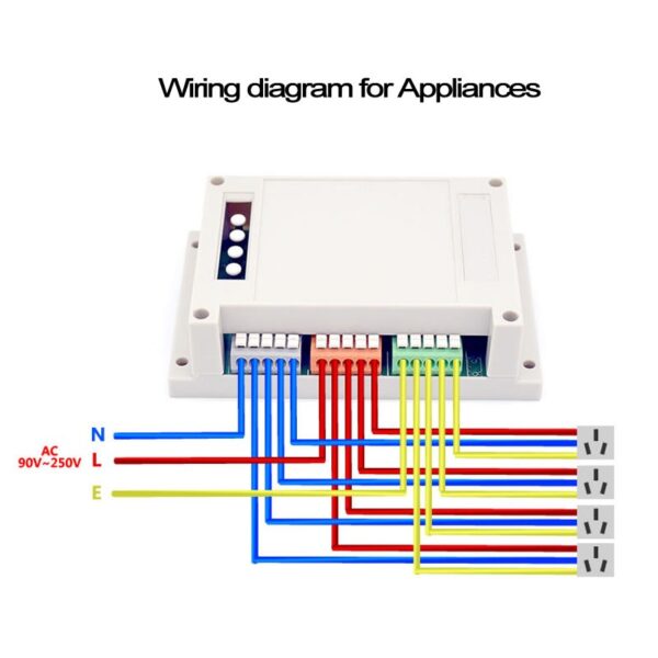 Sonoff Smart Switch Home Controller - 4 Channel Sri Lanka - With Warranty - Image 2