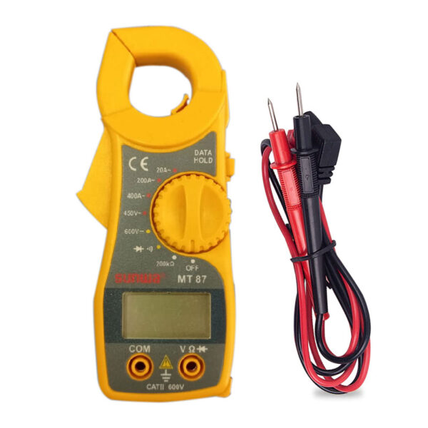 SUNWA MT87 LCD Digital Clamp Meter Multimeter Voltmet Electric Voltage Teste Multimeter AC/DC