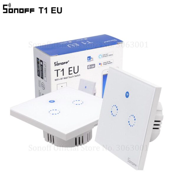 SonOff 2 GANG WiFi Touch Switch Sri Lanka - without Sonoff Brand