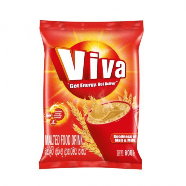 Viva Malted Food Drink Original Pouch 800g