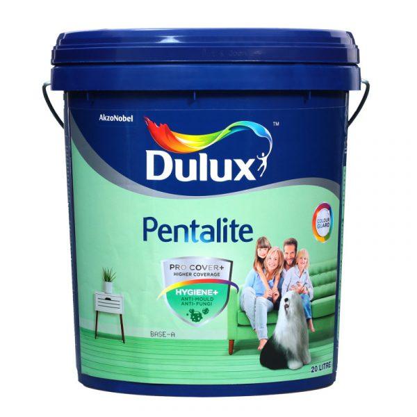 Dulux Pentalite Interior Emulsion Brilliant White Paint 1l