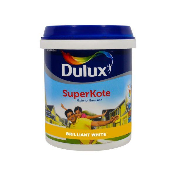 Dulux Exterior Emulsion Superkote Brilliant White Paint 20l