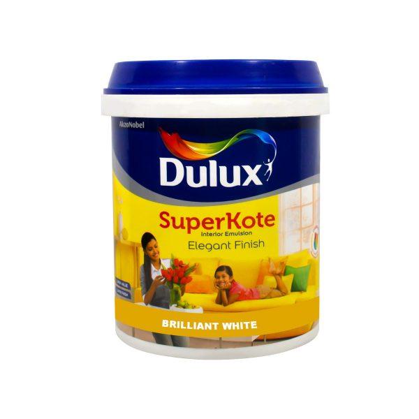 Dulux Superkote Interior Emulsion Brilliant White Paint 20l - Image 2