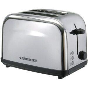 image of a silver colour bread toaster