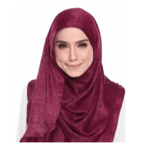 an image of a Maroon colour shawl