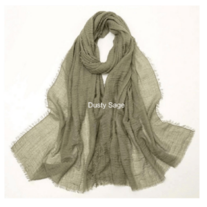 an image of a Dusty Sage shawl