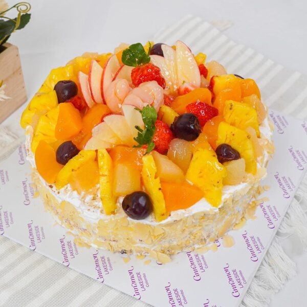 Exotic Fruit Flan Cake 1.5Kg - Image 2