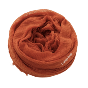 an image of a Brick Orange colour shawl