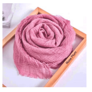 an image of a Rose Plum colour shawl