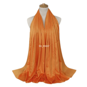 an image of a Orange colour shawl