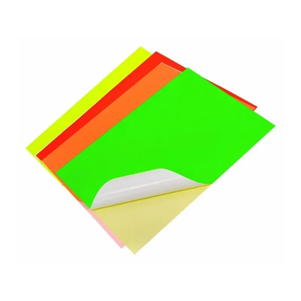 A4 Colour Sticker Papers