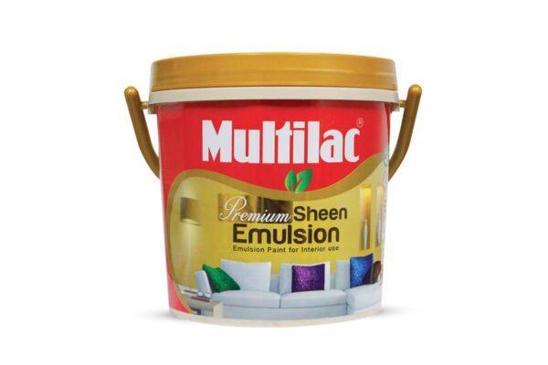 Multilac Premium Sheen Emulsion Paint - Brilliant White 4l