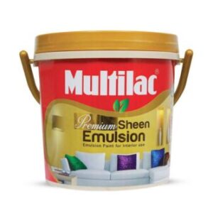 Multilac Premium Sheen Emulsion Paint - Brilliant White 4l