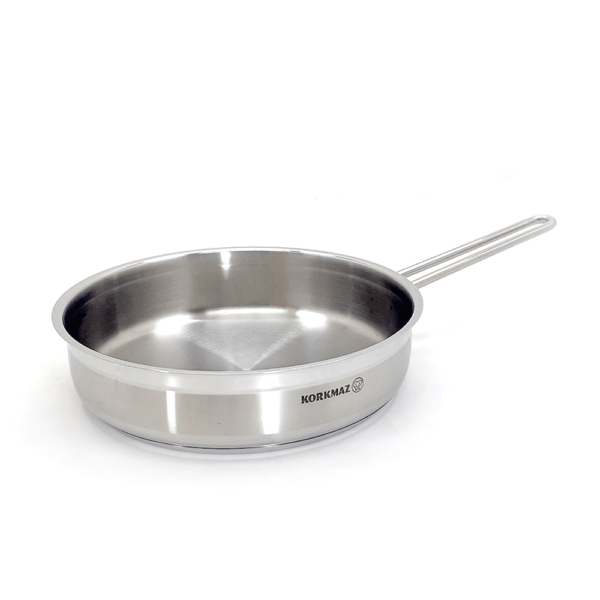 Korkmaz Stainless Steel Alfa Frypan - 1021 - Image 2