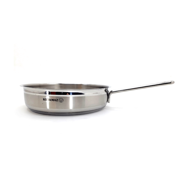 Korkmaz Stainless Steel Alfa Frypan - 1021 - Image 3