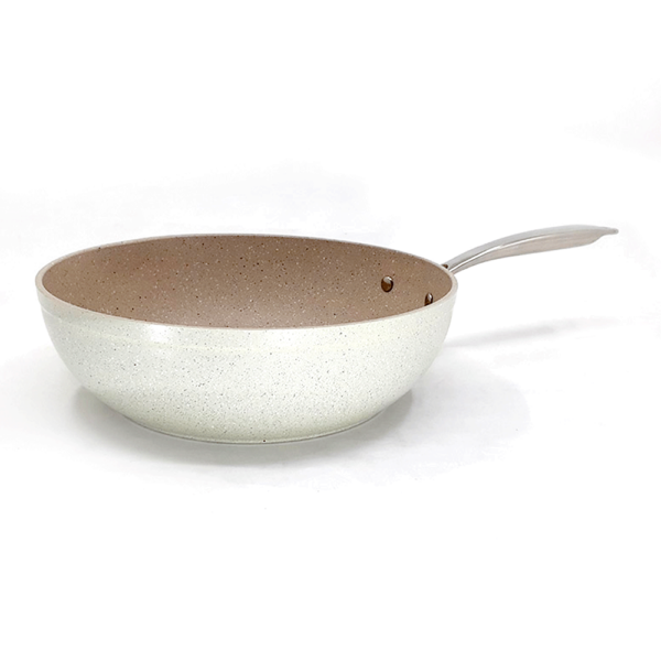 Korkmaz Granita Aluminum Wok - 1266 - Image 2