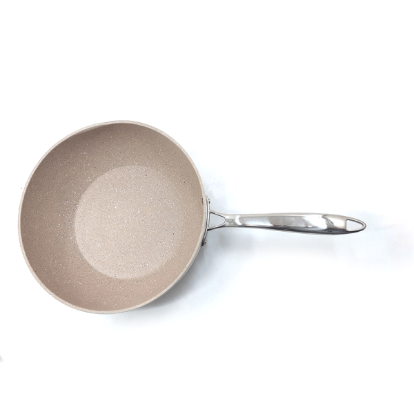 Korkmaz Granita Aluminum Wok - 1266 - Image 4