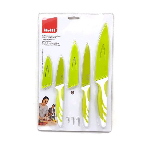 IBILI Multiuse Kitchen Stainless Steel Knife Set - 8890 - Image 2