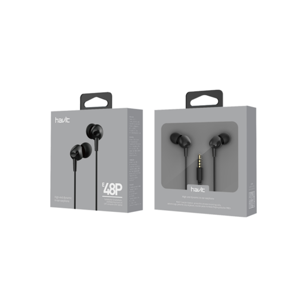 Havit High-end Dynamic In-ear Wired Earphone E48P