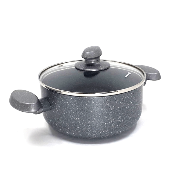 Korkmaz Mia Granit Aluminum Casserole Pot - 2802 - Image 3