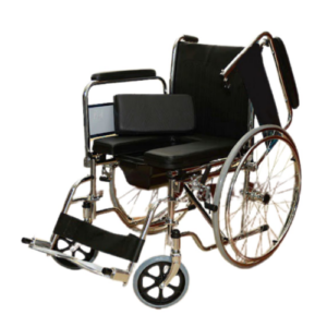 Image of Softa Commode Wheel Chair Arm Decline & Adjustable Leg