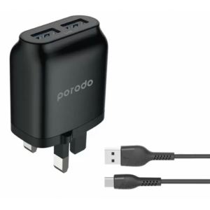 an image of a wall charger and a cable