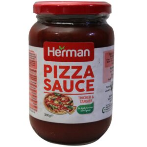 Herman Pizza Sauce in a Glass Bottle